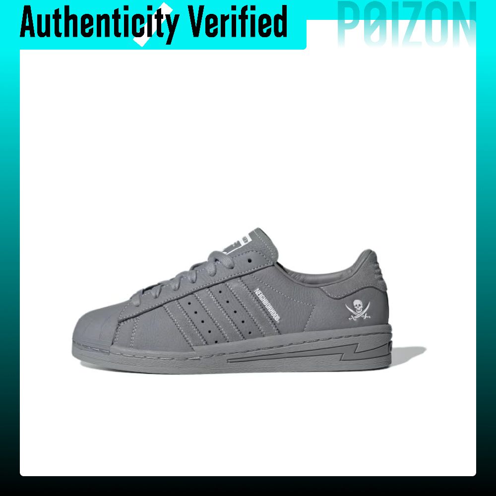 Adidas Shoes Superstar - Adidas Originals x NEIGHBORHOOD SUPERSTAR รองเท้าสเก็ตบอร์ดหุ้มข้อต่ำสำหรับผู้ชาย