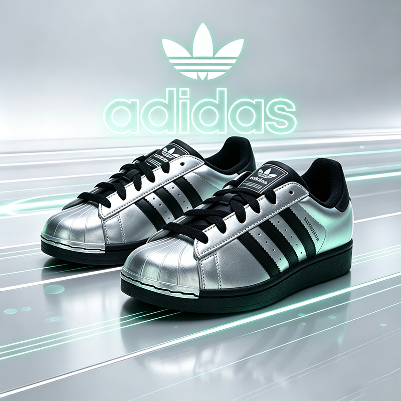 Adidas Shoes Superstar - รองเท้าผ้าใบผู้หญิง Adidas Clover รุ่น Superstar Shell