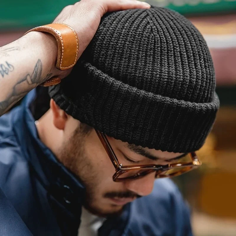 หมวกบีนนี่ไหมพรมสำหรับผู้ชายแล - Muffler Men Wool บทวิจารณ์และราคา