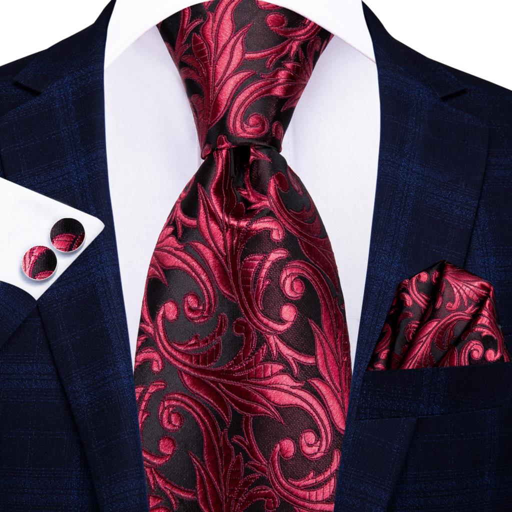 Hi-Tie Designer ลาย Burgundy ส - Silk Tie Striped บทวิจารณ์และราคา