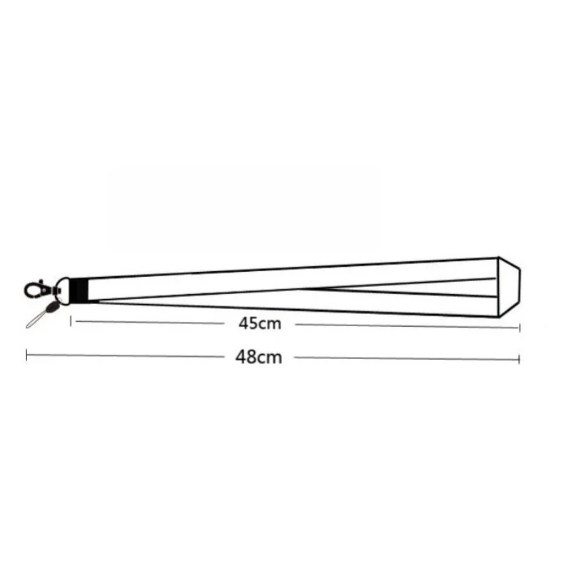 สายคล้องคอโทรศัพท์มือถือสไตล์ก - Lanyard Badge Holder บทวิจารณ์และราคา