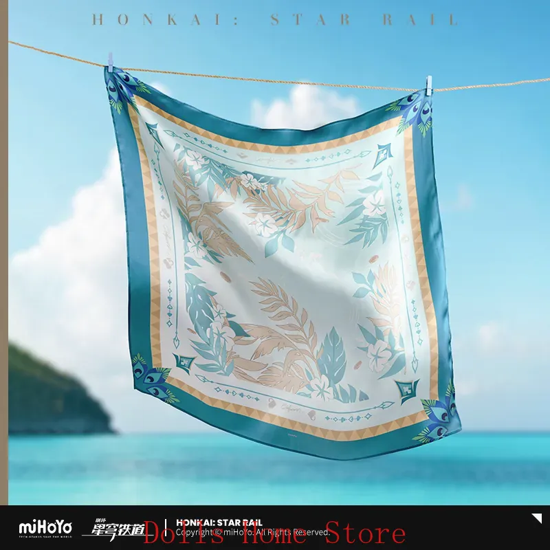 อนิเมะอย่างเป็นทางการ MIHOYO H - Scarf Silk Square บทวิจารณ์และราคา