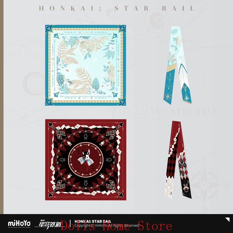 อนิเมะอย่างเป็นทางการ MIHOYO H - Scarf Silk Square บทวิจารณ์และราคา