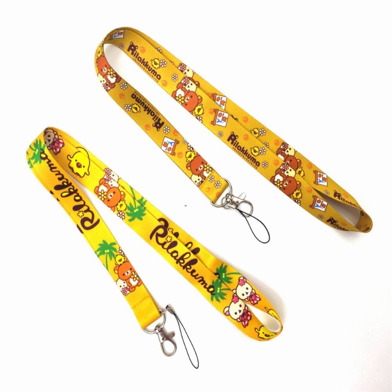 สายคล้องคออนิเมะริลัคคุมะสุดน่ - Lanyard Badge Holder บทวิจารณ์และราคา