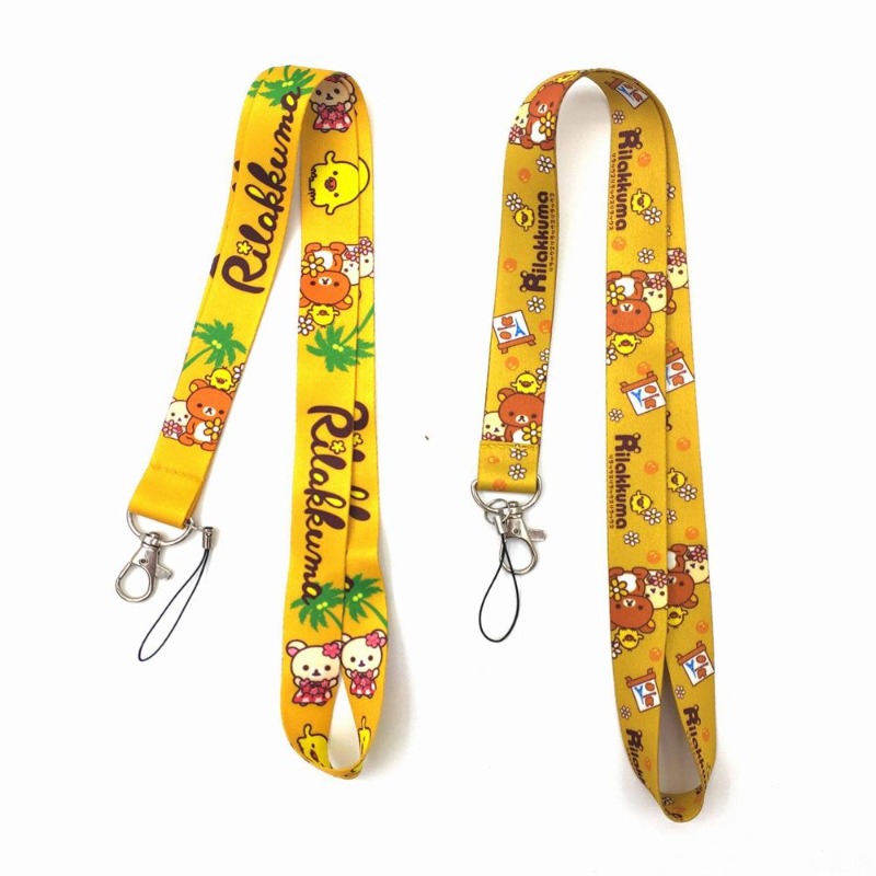 สายคล้องคออนิเมะริลัคคุมะสุดน่ - Lanyard Badge Holder บทวิจารณ์และราคา